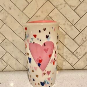 Valentines Heart Starbucks Tumbler